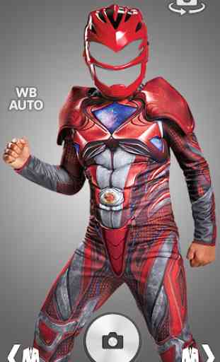 Ranger Super Sentai Hero Costume Photo Montage 2