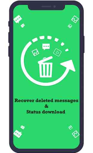 Recover deleted messages & status download 1