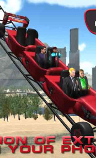 Roller Coaster VR Dubai Park 1