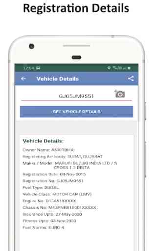 RTO Vehicle Information - mParivahan vahan app 2