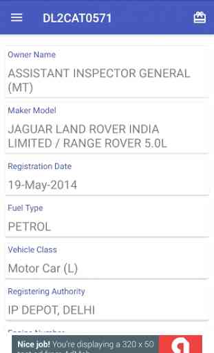 RTO Vehicle Registration Details - Vahan Info 2