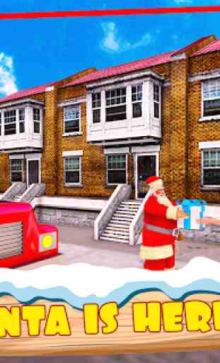 Santa Claus Christmas Gift Delivery Truck Game 3