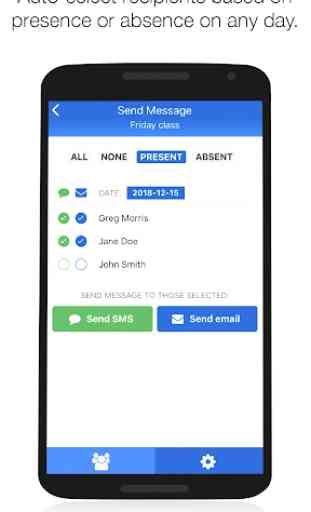Simple Groups - Group Email, SMS, Attendance 2