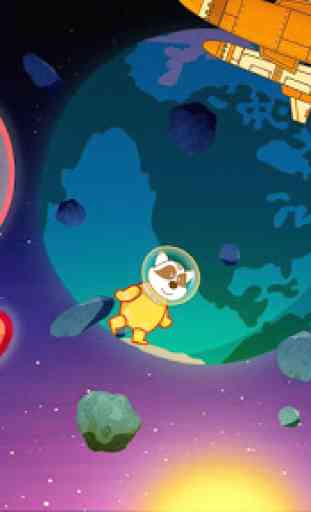 Space for kids. Adventure game 3