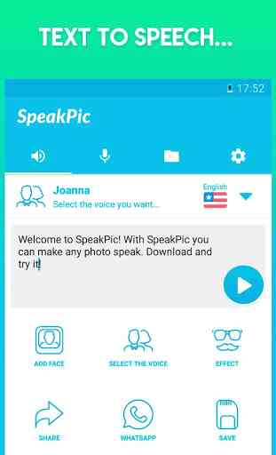 SpeakPic - Make your photos speak 1