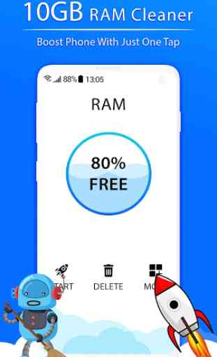 Speed Booster - 10 GB Ram Cleaner For Android 1