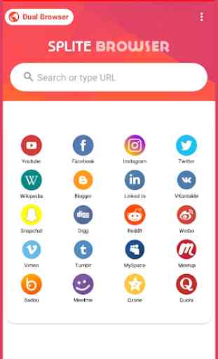 Splite Browser - All social media + Dual Browser 2