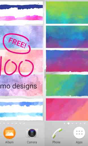 Sticky Memo Notepad *Watercolor* Free 4