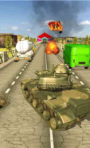Tank Traffic Racing War 1