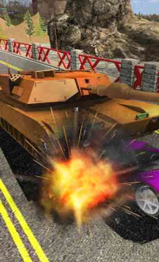 Tank Traffic Racing War 4