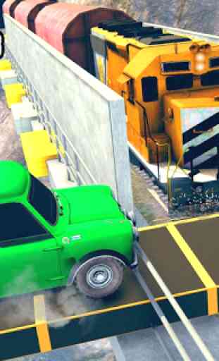 Train Vs Car Crash: Racing Games 2019 3