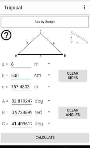 Trigocal - Trigonometry calculator 3