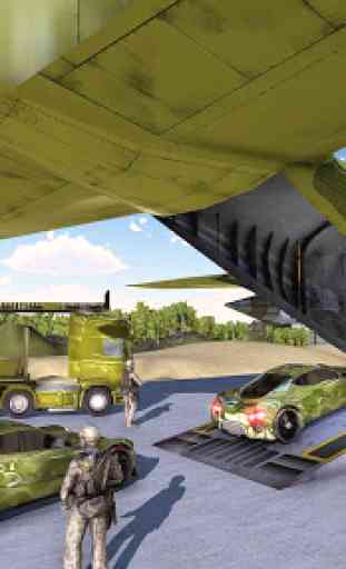 US Army Tank Robot Transform Cargo Plane Transport 4