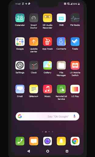 [UX8] Ubuntu Theme LG G8 V50 & V40 V30 Pie 1