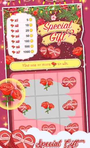 Valentines Scratch - Win Prizes 3