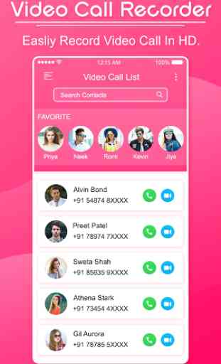 Video Call Recorder - Automatic Call Recorder Free 2