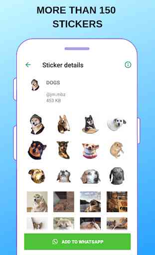 WAStickerApps Dogs Crazy 3