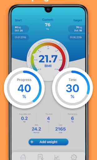 Weight Loss Tracker – BMI Calculator 2