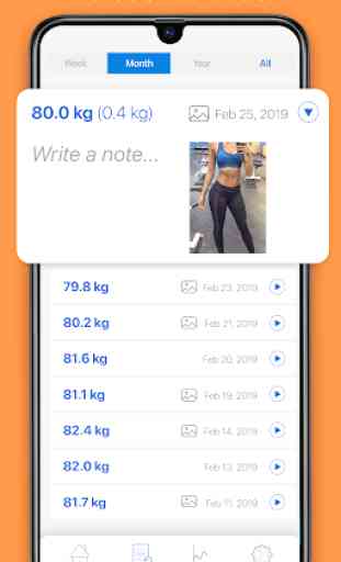 Weight Loss Tracker – BMI Calculator 4