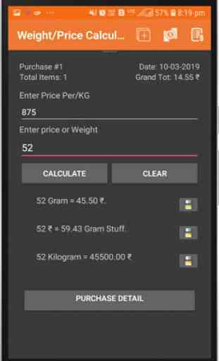Weight Price Calculator 1