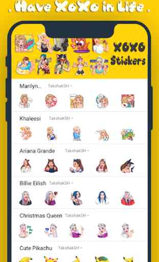 XOXO Stickers for Whatsapp - WAStickerApps | 2020 1