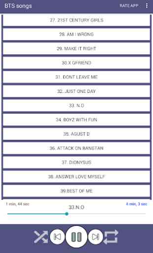 100 BTS Songs Offline (Kpop Songs) 3