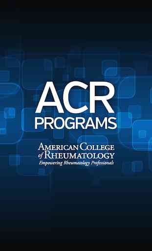 ACR Programs 1