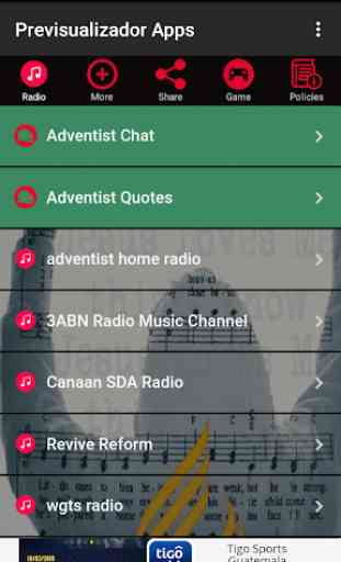 Adventist Music: Adventist World Radio 1