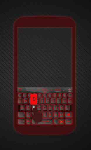 ai.keyboard Gaming Mechanical Keyboard-Red theme 2