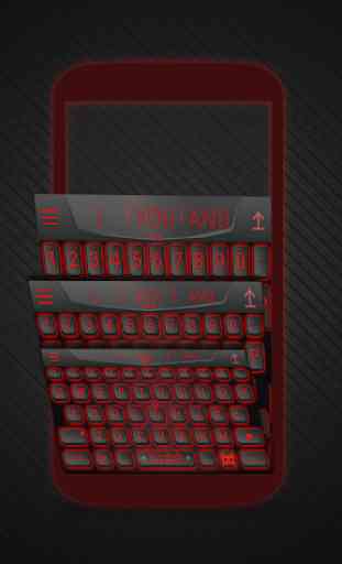 ai.keyboard Gaming Mechanical Keyboard-Red theme 3