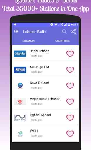 All Lebanon Radios in One App 1