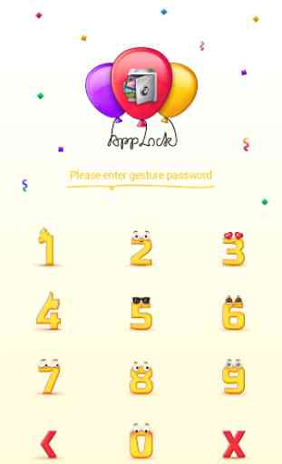 AppLock Theme Emoji 2