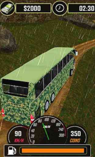 Army Bus Driver - US Military Soldier Transporter 1