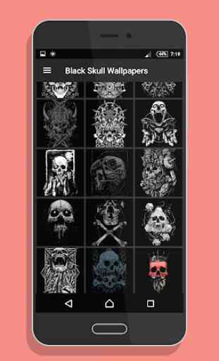Black Skull Wallpapers 3