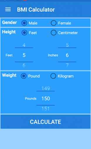 Body Mass Index BMI Calculator 1