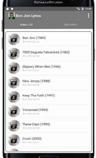 Bon Jovi Lyrics - Full Album 1984-2018 Offline 2