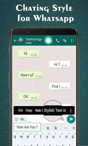Chat Styles:Stylish Text for Whatsapp 1