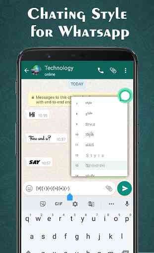 Chat Styles:Stylish Text for Whatsapp 4