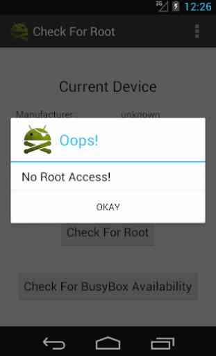Check For Root : Root Checker 3