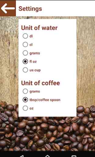 Coffee Calculator 2