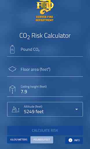 Denver CO2 Risk Calculator 2