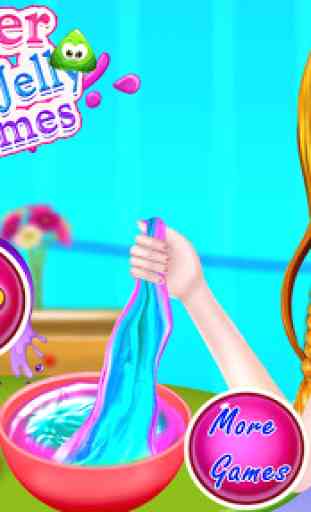DIY Glitter Slime Maker - Jelly Factory Games 1