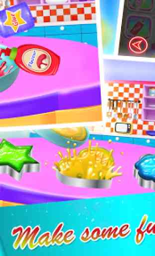 DIY Glitter Slime Maker - Jelly Factory Games 3
