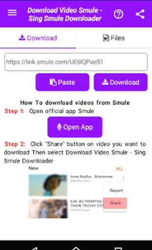 Download Video for Smule - Song Download for Smule 1