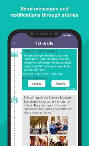 Edvoice - Smarter school communication app 1