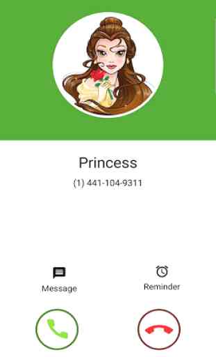 Fake Call from princess 1