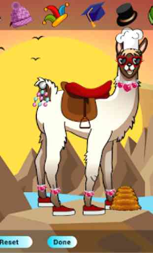 Fancy Llama - Dress Up Game 1