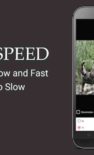 Fast and slow motion camera reverse 1