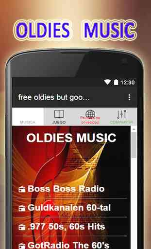 free oldies  but goodies music apps radio fm 1