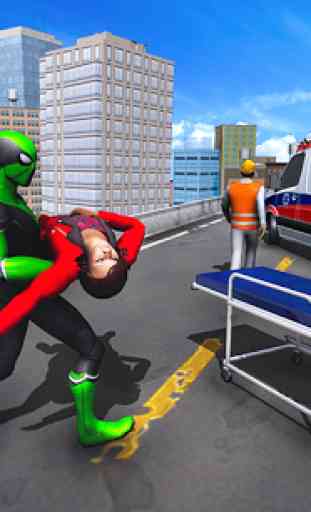 Frog Ninja Hero Gangster Vegas Superhero Games 1